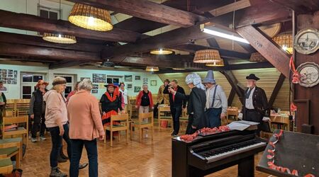 Närrische Chorprobe am Schnotzingen Donnerstag Närrische Chorprobe am Schnotzingen Donnerstag