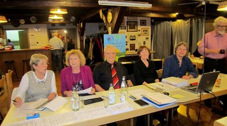 HV Vorstandschaft und Chorleiter