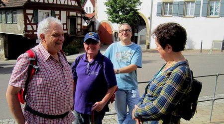 Himmelfahrtswanderung Treffen am Bürgerbrunnen