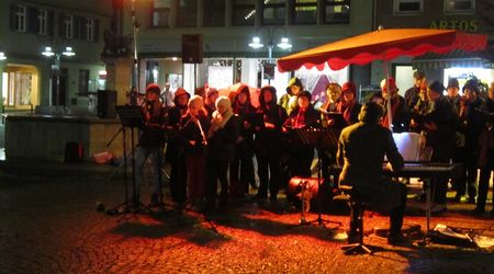 Chöre mit Flötistinnen Klanghölzer- Weihnachtsserenade 13.12.14