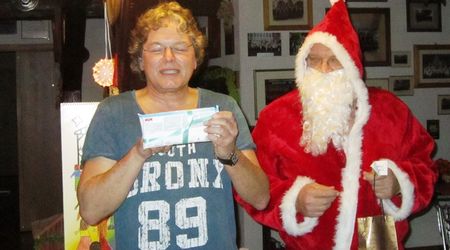 Weihnachtsfeier Chorleiter mit Nikolaus am 18.12.2014