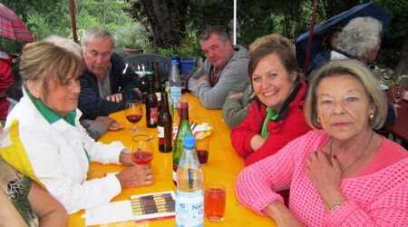 Grillfest nach Traktorfahrt